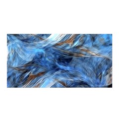 Blue Colorful Abstract Design  Satin Wrap by designworld65