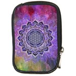 Flower Of Life Indian Ornaments Mandala Universe Compact Camera Cases Front