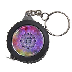 Flower Of Life Indian Ornaments Mandala Universe Measuring Tapes by EDDArt