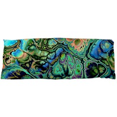 Fractal Batik Art Teal Turquoise Salmon Samsung Galaxy Tab 7  P1000 Hardshell Case 