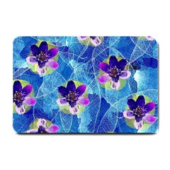 Purple Flowers Small Doormat 