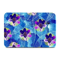 Purple Flowers Plate Mats