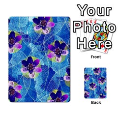 Purple Flowers Multi-purpose Cards (Rectangle) 