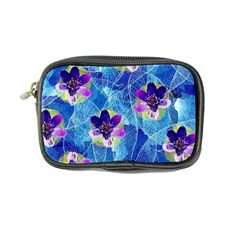 Purple Flowers Coin Purse by DanaeStudio