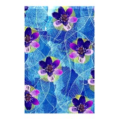 Purple Flowers Shower Curtain 48  x 72  (Small) 