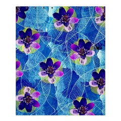 Purple Flowers Shower Curtain 60  x 72  (Medium) 