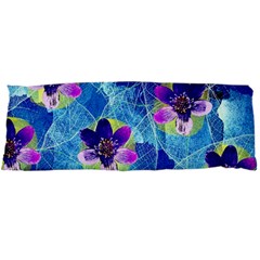 Purple Flowers Body Pillow Case Dakimakura (Two Sides)