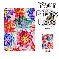 Colorful Succulents Multi-purpose Cards (rectangle)  by DanaeStudio