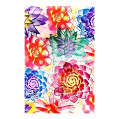 Colorful Succulents Shower Curtain 48  X 72  (small)  by DanaeStudio