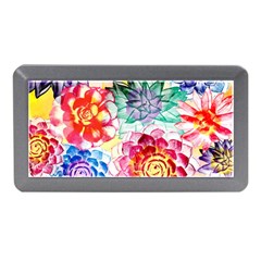 Colorful Succulents Memory Card Reader (mini)