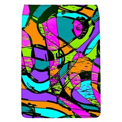 Abstract Sketch Art Squiggly Loops Multicolored Flap Covers (s)  by EDDArt