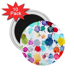 Colorful Diamonds Dream 2 25  Magnets (10 Pack)  by DanaeStudio