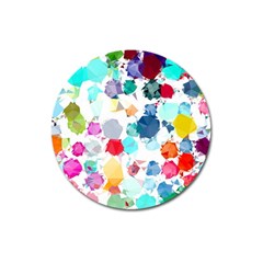 Colorful Diamonds Dream Magnet 3  (round)