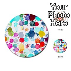 Colorful Diamonds Dream Multi-purpose Cards (round)  by DanaeStudio