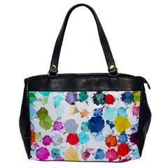 Colorful Diamonds Dream Office Handbags by DanaeStudio