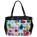 Colorful Diamonds Dream Office Handbags Front