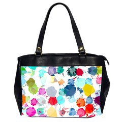 Colorful Diamonds Dream Office Handbags (2 Sides)  by DanaeStudio