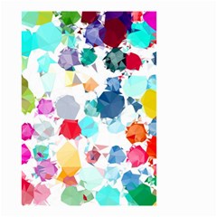 Colorful Diamonds Dream Small Garden Flag (two Sides) by DanaeStudio