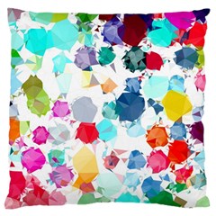 Colorful Diamonds Dream Standard Flano Cushion Case (one Side) by DanaeStudio