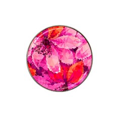 Geometric Magenta Garden Hat Clip Ball Marker (10 Pack) by DanaeStudio