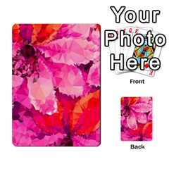 Geometric Magenta Garden Multi-purpose Cards (rectangle) 