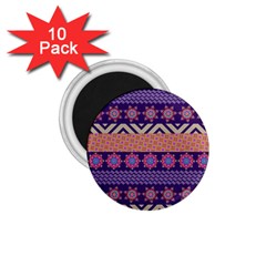 Colorful Winter Pattern 1 75  Magnets (10 Pack)  by DanaeStudio