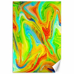 Happy Multicolor Painting Canvas 20  X 30   by designworld65