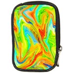 Happy Multicolor Painting Compact Camera Cases Front