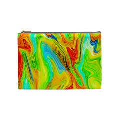 Happy Multicolor Painting Cosmetic Bag (Medium) 