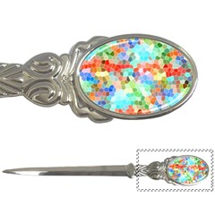 Colorful Mosaic  Letter Openers by designworld65