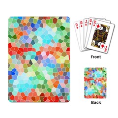 Colorful Mosaic  Playing Card by designworld65