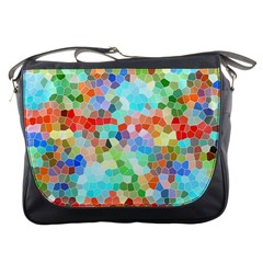 Colorful Mosaic  Messenger Bags