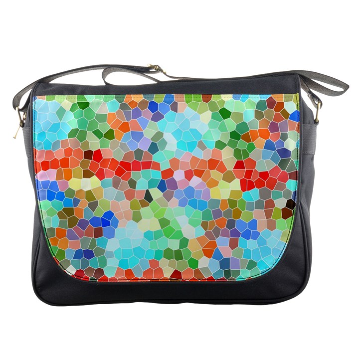 Colorful Mosaic  Messenger Bags