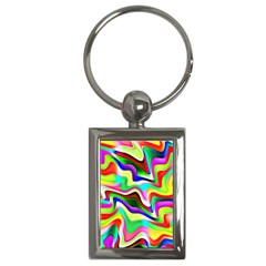 Irritation Colorful Dream Key Chains (rectangle)  by designworld65