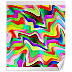 Irritation Colorful Dream Canvas 8  X 10  by designworld65