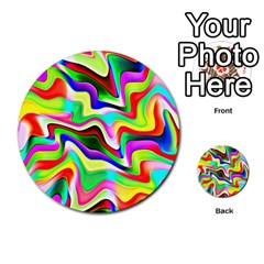 Irritation Colorful Dream Multi-purpose Cards (round) 