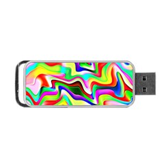 Irritation Colorful Dream Portable Usb Flash (two Sides)