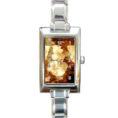 Sparkling Lights Rectangle Italian Charm Watch by yoursparklingshop