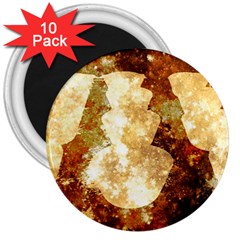 Sparkling Lights 3  Magnets (10 Pack)  by yoursparklingshop