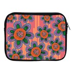 Colorful Floral Dream Apple iPad 2/3/4 Zipper Cases Front