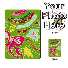 Green Organic Abstract Multi-purpose Cards (rectangle)  by DanaeStudio