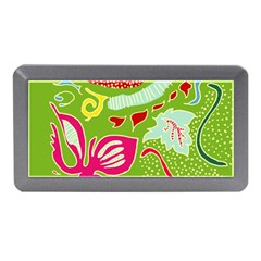 Green Organic Abstract Memory Card Reader (Mini)