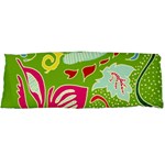 Green Organic Abstract Body Pillow Case Dakimakura (Two Sides) Front