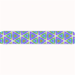 Colorful Retro Geometric Pattern Small Bar Mats by DanaeStudio