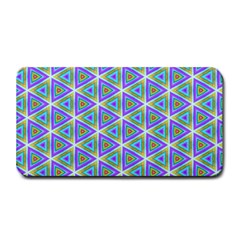 Colorful Retro Geometric Pattern Medium Bar Mats by DanaeStudio