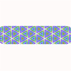 Colorful Retro Geometric Pattern Large Bar Mats by DanaeStudio