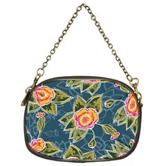 Floral Fantsy Pattern Chain Purses (one Side)  by DanaeStudio