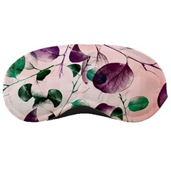 Spiral Eucalyptus Leaves Sleeping Masks by DanaeStudio