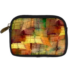 Indian Summer Funny Check Digital Camera Cases by designworld65