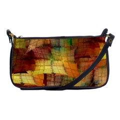 Indian Summer Funny Check Shoulder Clutch Bags by designworld65